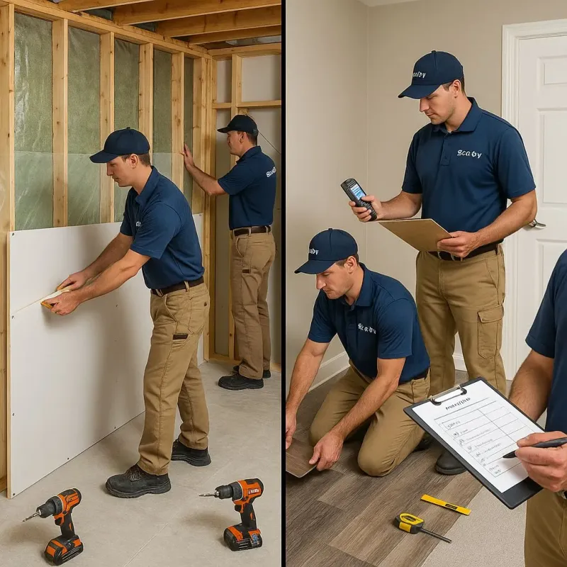 Repairs and Reconstruction process in Mercer Island, WA